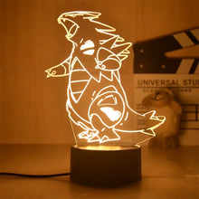 Lade das Bild in den Galerie-Viewer, Pokemon Anime Warmlicht Nachtlicht Deko Lampe