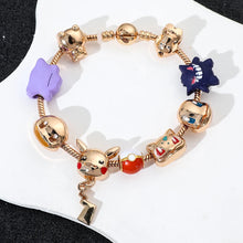 Lade das Bild in den Galerie-Viewer, Pokemon Armband mit Pokemon Figuren als Anhänger
