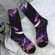 Lade das Bild in den Galerie-Viewer, Farbenfrohe Gengar Socken in vielen bunten Motiven
