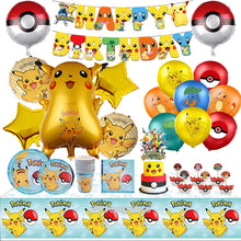 Lade das Bild in den Galerie-Viewer, Pokemon Geburtstags Feier Party Deko Artikel