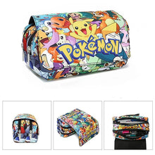 Lade das Bild in den Galerie-Viewer, Federmappe Federtasche in Pokemon Motiven