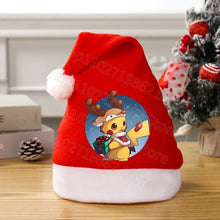Lade das Bild in den Galerie-Viewer, Weihnachtliche Pikachu Pokemon Mütze für Kinder oder Erwachsene