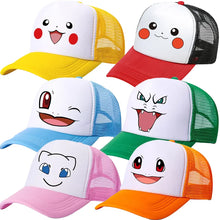 Lade das Bild in den Galerie-Viewer, Pokemon Pikachu u. a. Baseball Caps - für Kinder oder Erwachsene