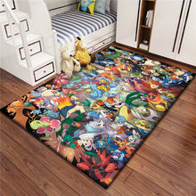 Lade das Bild in den Galerie-Viewer, Pokémon Teppich Matte in vielen Motiven und Größen