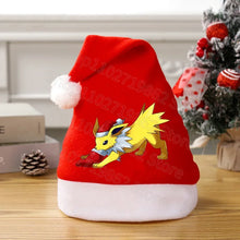 Lade das Bild in den Galerie-Viewer, Weihnachtliche Pikachu Pokemon Mütze für Kinder oder Erwachsene