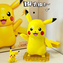 Lade das Bild in den Galerie-Viewer, Pokemon Baustein Figuren (Gengar, Plinfa, Relaxo, Pikachu, Pummeluff, Togepi)
