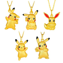 Lade das Bild in den Galerie-Viewer, Süße Pokemon Pikachu Halsketten oder Ringe
