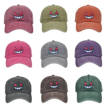 Lade das Bild in den Galerie-Viewer, Pokemon Gengar Mütze Baseball Cap in zwei Farben