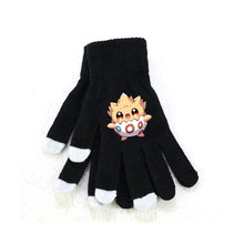 Lade das Bild in den Galerie-Viewer, Flauschige Winter Handschuhe mit Pokemon Motiven in Pink oder Schwarz