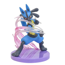 Lade das Bild in den Galerie-Viewer, Lucario Pokemon Figur (ca. 13cm)