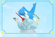Lade das Bild in den Galerie-Viewer, Pokemon Latios mit Latias Figur Statue (ca. 18cm)