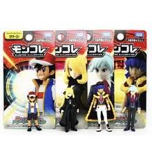 Lade das Bild in den Galerie-Viewer, Pokemon Trainer Figuren Ash Ketchum, Leon Cynthia Steven (ca. 7cm)