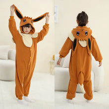 Lade das Bild in den Galerie-Viewer, Pokemon Onesie für Kinder Kigurumis, Kostüm, Halloween
