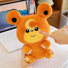 Lade das Bild in den Galerie-Viewer, XXL Teddiursa Plüschtier Pokemon Stofftier (ca. 30/45/60/80cm)