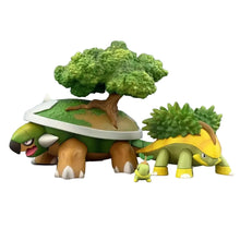 Lade das Bild in den Galerie-Viewer, Pokémon Chelterrar Torterra Entwicklungsreihe Figuren Set (ca. 2cm-11cm)