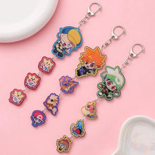 Lade das Bild in den Galerie-Viewer, Süße Pokeom Anime Acrylic Schlüsselanhänger Keychains