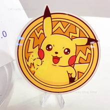 Lade das Bild in den Galerie-Viewer, Pokemon Pikachu Acrylic Tassenuntersetzer in vielen Motiven