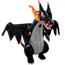 Lade das Bild in den Galerie-Viewer, Aufblasbares Charizard Glurak Kostüm für Cosplay, Karneval, Fasching etc.