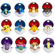 Lade das Bild in den Galerie-Viewer, Großer Pokeball mit Figur (Mew, Mewtu, Lunala, Turtok, Evoli uvm.)