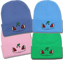 Lade das Bild in den Galerie-Viewer, Kuschelige Bisasam Bulbasaur Winter Beanies Mützen in trendigen Farben