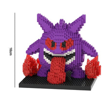 Lade das Bild in den Galerie-Viewer, Große Pokemon Gengar oder Piplup Plinfa Mikro Klemm-Baustein Figuren