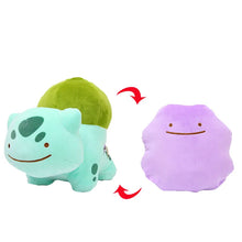Lade das Bild in den Galerie-Viewer, Wandel Ditto Plüsch Pokemon verwandelt sich in Relaxo, Pikachu, Schiggy etc.