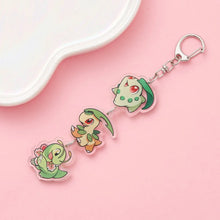 Lade das Bild in den Galerie-Viewer, Süße Pokeom Anime Acrylic Schlüsselanhänger Keychains