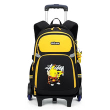 Lade das Bild in den Galerie-Viewer, Pokemon Schulranzen Tornister Trolley mit 1 oder 3 Rädern und Griff
