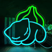 Lade das Bild in den Galerie-Viewer, Bisasam Bulbasaur oder Nebulak Gastly Neon Wandlicht