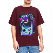 Lade das Bild in den Galerie-Viewer, Pokemon Gengar Vintage Game T-Shirt in vielen Farben