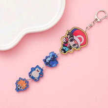 Lade das Bild in den Galerie-Viewer, Süße Pokeom Anime Acrylic Schlüsselanhänger Keychains
