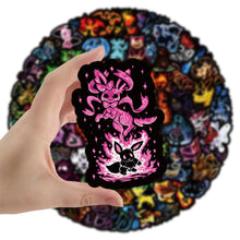 Lade das Bild in den Galerie-Viewer, Neon Pokemon Graffiti Sticker Aufkleber (10, 30, 50 oder 100 Stk.)