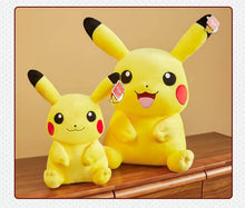 Lade das Bild in den Galerie-Viewer, Wundervolles Lächelndes Pikachu Kuscheltier in vielen Größen
