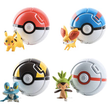 Lade das Bild in den Galerie-Viewer, 4 Stk. Pokeball Go / Pokemon Pokebälle kaufen