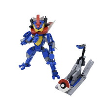 Lade das Bild in den Galerie-Viewer, Greninja Baustein Figur (389 Teile) kaufen
