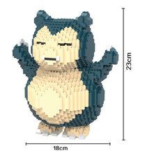 Lade das Bild in den Galerie-Viewer, Relaxo / Snorlax Baustein Set kaufen