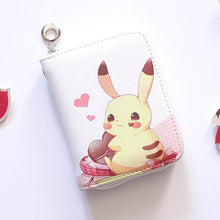 Lade das Bild in den Galerie-Viewer, Süßes Pokémon Portemonnaie mit Pikachu Aufdruck in verschiedenen Motiven kaufen