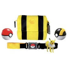 Lade das Bild in den Galerie-Viewer, Pokemon Trainer Set mit Gürtel, Pokeball, Tasche und Figur kaufen