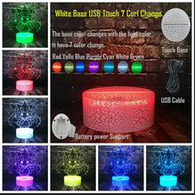 Lade das Bild in den Galerie-Viewer, Pikachu Pokemon Cosplay 3D LED Lampe mit Farbwechsel kaufen