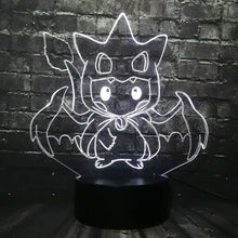 Lade das Bild in den Galerie-Viewer, Pikachu Pokemon Cosplay 3D LED Lampe mit Farbwechsel kaufen