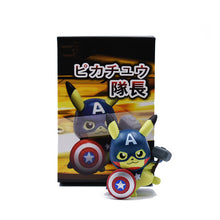 Lade das Bild in den Galerie-Viewer, Pikachu Cosplay Iron Man, Thor, Captain America, Hulk etc. Figuren (ca. 10cm) kaufen