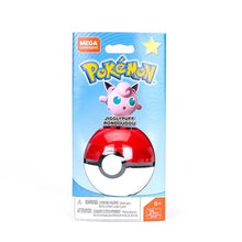 Lade das Bild in den Galerie-Viewer, Mega Construx Pokemon Pokeball (Pikachu, Mauzi, Glumanda, Bisasam, Schiggy Pummeluff) mit Pokemon Ball kaufen