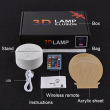 Lade das Bild in den Galerie-Viewer, Pocket Monster Bisaknosp 3D Nachttischlampe mit 16 wechselnden Farben kaufen