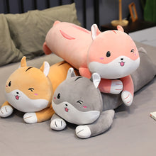 Lade das Bild in den Galerie-Viewer, 80-130cm Cartoon Hamster Stofftier oder Katzen Kuscheltiere Kissen XXL Format kaufen