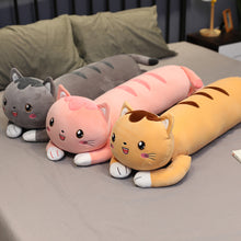 Lade das Bild in den Galerie-Viewer, 80-130cm Cartoon Hamster Stofftier oder Katzen Kuscheltiere Kissen XXL Format kaufen