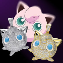 Lade das Bild in den Galerie-Viewer, Jigglypuff Pummeluff Halskette Hip Hop Style Pokemon kaufen