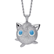 Lade das Bild in den Galerie-Viewer, Jigglypuff Pummeluff Halskette Hip Hop Style Pokemon kaufen