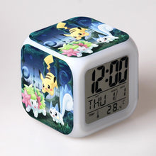 Lade das Bild in den Galerie-Viewer, Pokemon Digital Wecker / Uhr - 7 Farben (19 verschiedene Motive) kaufen