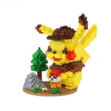 Lade das Bild in den Galerie-Viewer, Pikachu Baustein Figuren (3 Motive zur Auswahl) kaufen