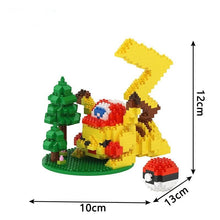 Lade das Bild in den Galerie-Viewer, Pikachu Baustein Figuren (3 Motive zur Auswahl) kaufen
